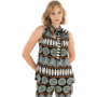 Isle Keys Blouse In Tribal