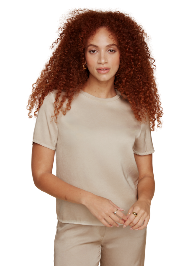 Renuar Osmosis Tee In Oyster