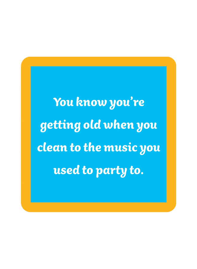 Clean To Music Coaster