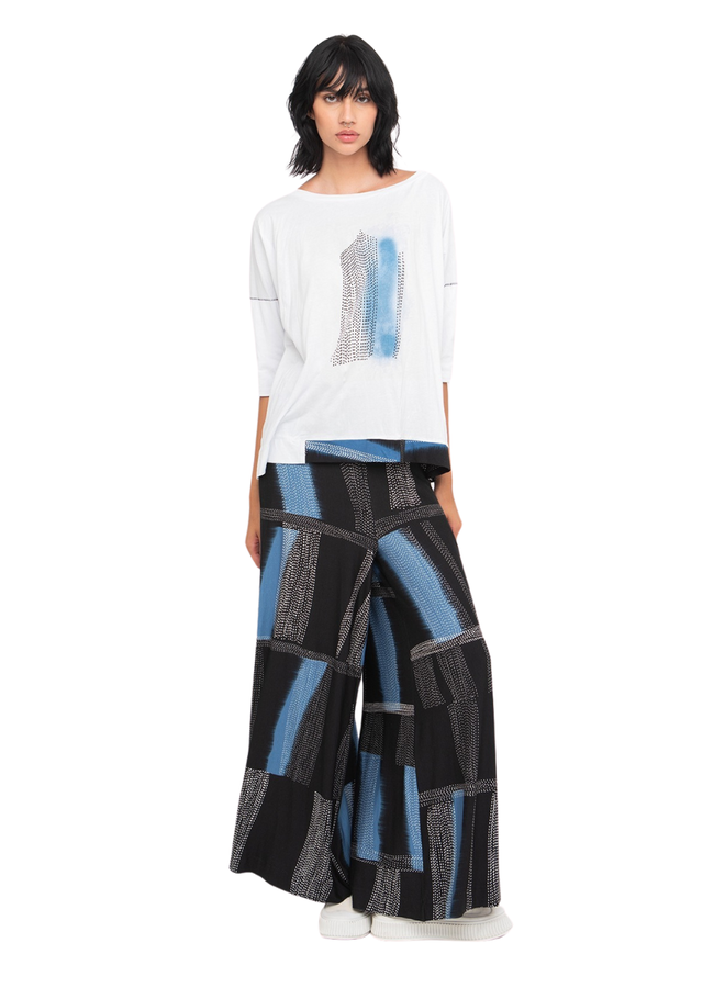 Ozai Techno Blue Top