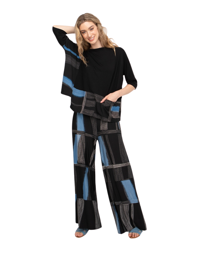 Ozai Techno Blue Pants