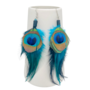 Peacock Feather Earrings