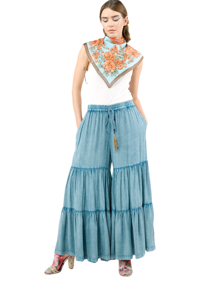 Aratta Dream Pants In Washed Denim