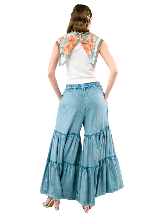 Aratta Dream Pants In Washed Denim