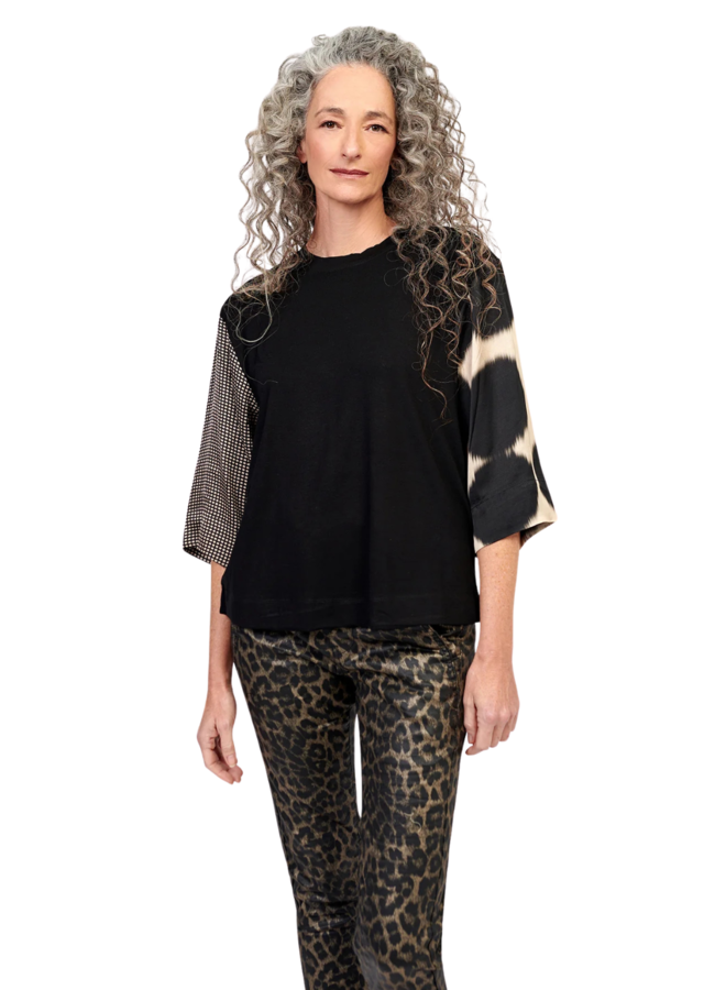 Alembika Sariah Pullover Tee in Serene