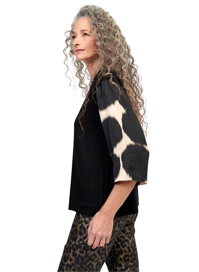 Alembika Sariah Pullover Tee in Serene