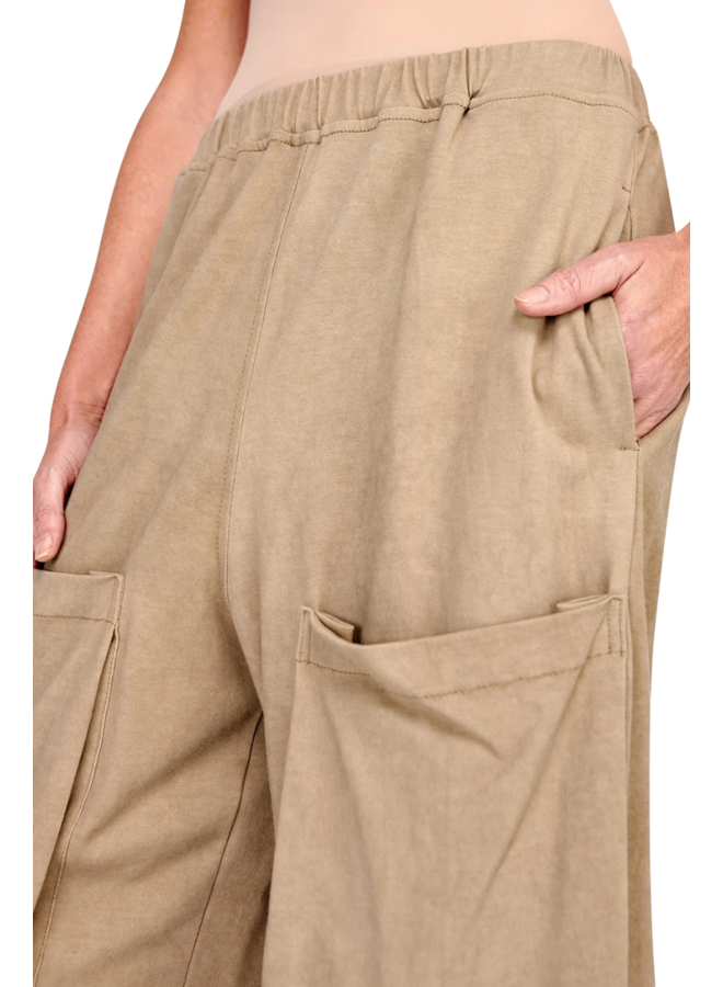 Alembika Urban Cutlass Pocket Pants in Camel