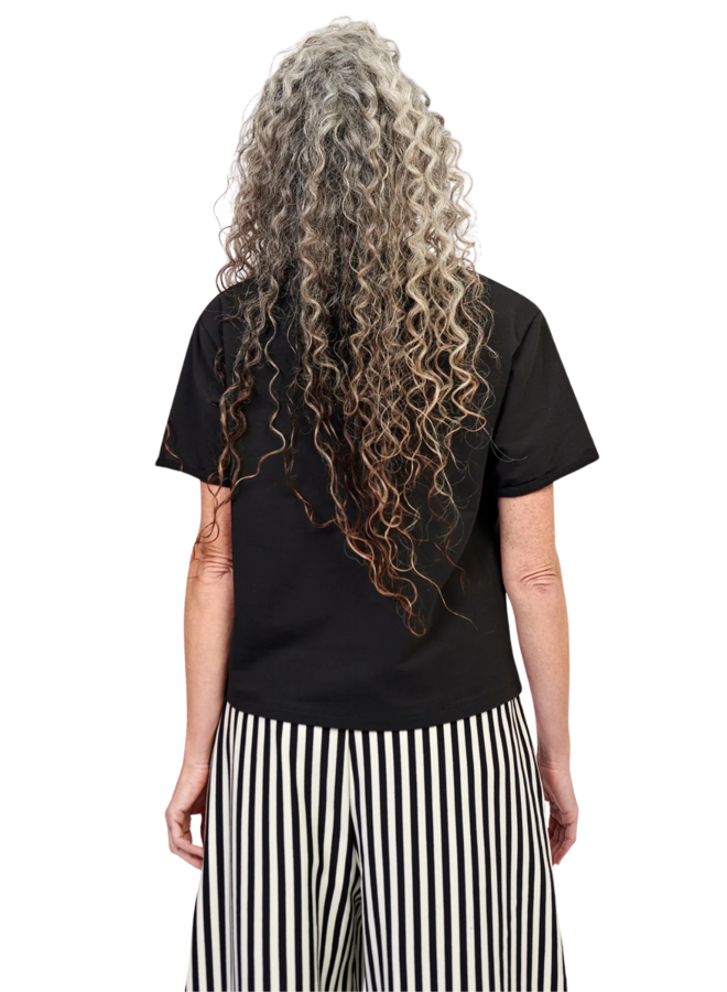 Alembika Gigi Relaxed Heart Tee in Stripes