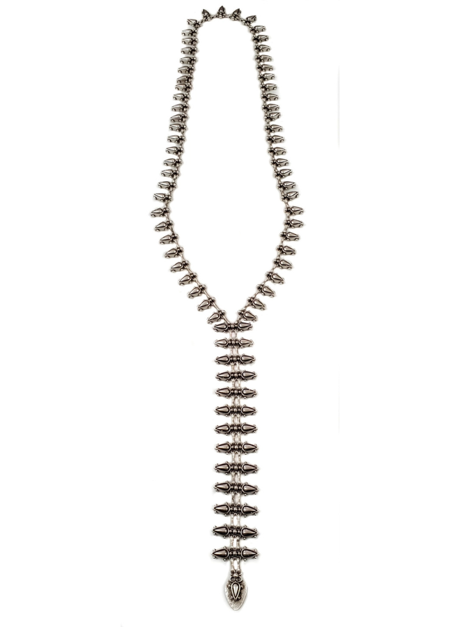 Cleopatra Pewter Necklace