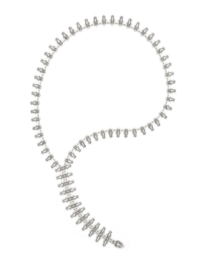 Cleopatra Pewter Necklace