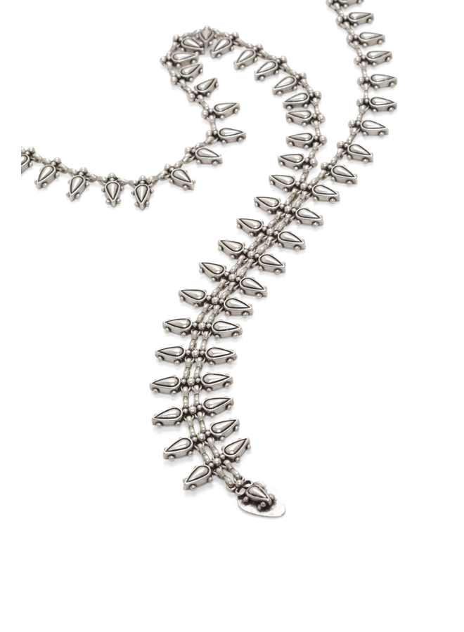 Cleopatra Pewter Necklace