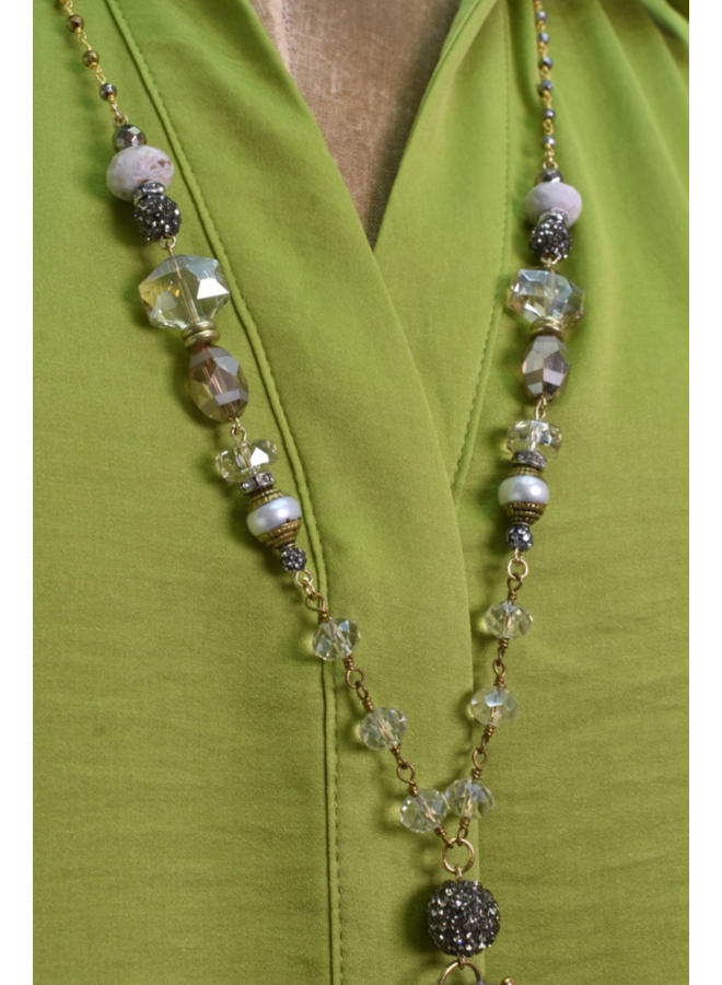 1960's French Star Pendant Necklace