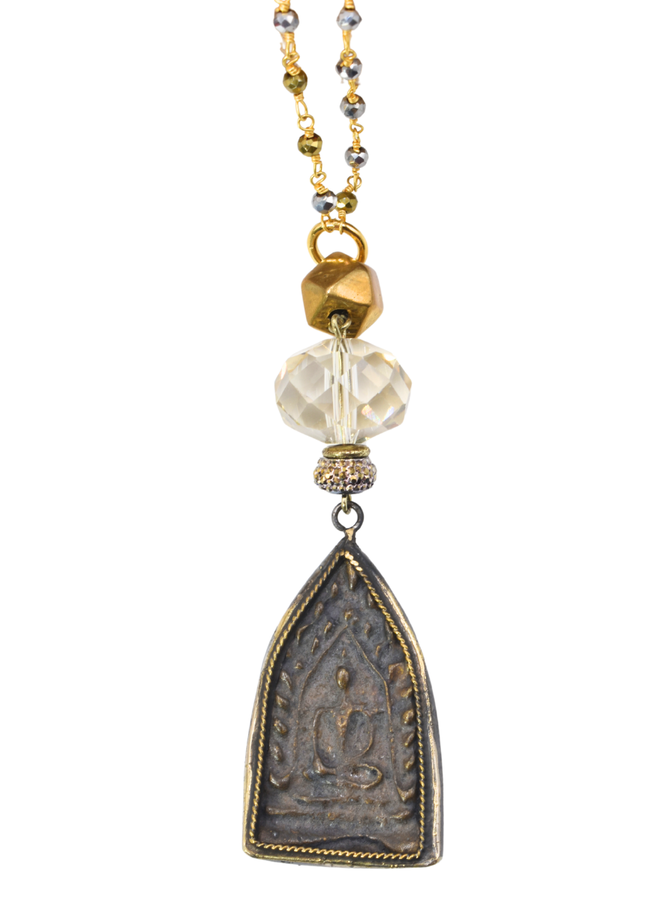 Shrine Balinese Buddha Necklace