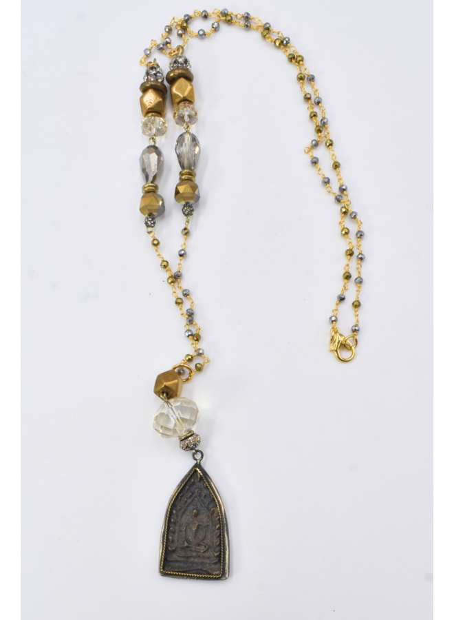 Shrine Balinese Buddha Necklace