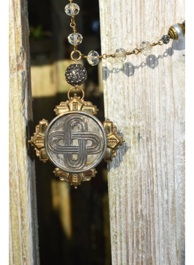 1960's French Infinity Necklace