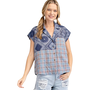Mixed Bandana Top