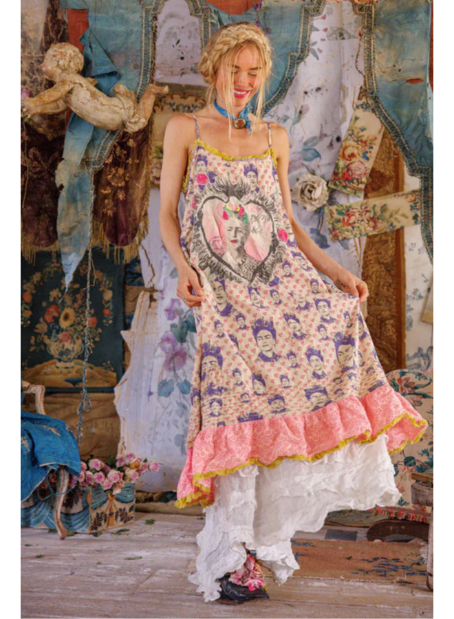 Magnolia Pearl Frida Corazón Llameante Clementine Slip Dress