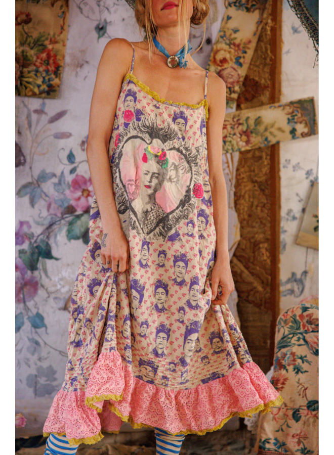 Magnolia Pearl Frida Corazón Llameante Clementine Slip Dress