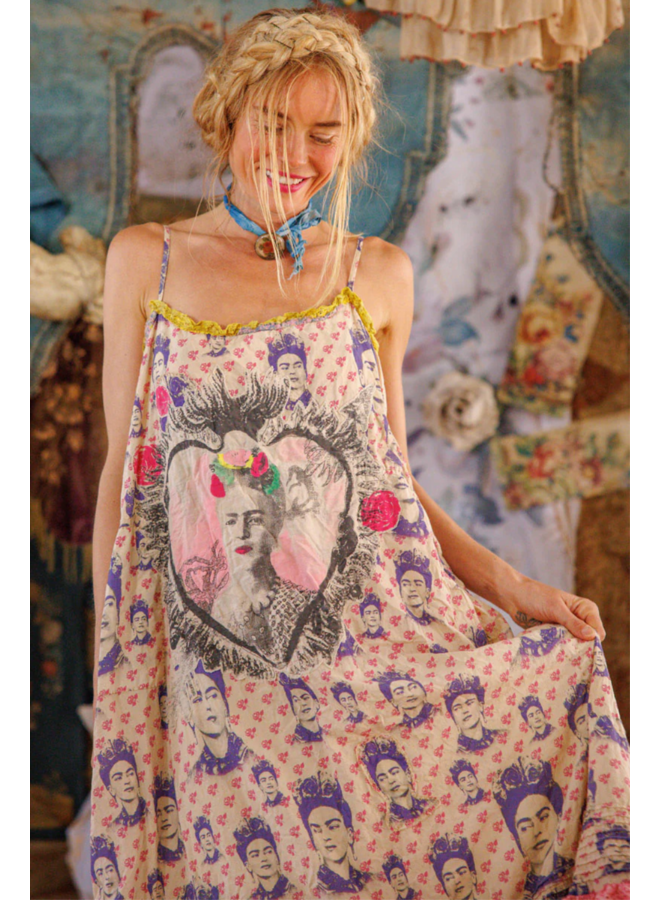 Magnolia Pearl Frida Corazón Llameante Clementine Slip Dress
