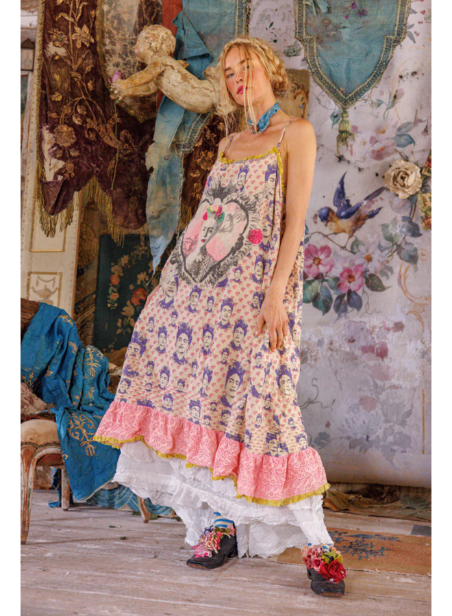 Magnolia Pearl Frida Corazón Llameante Clementine Slip Dress