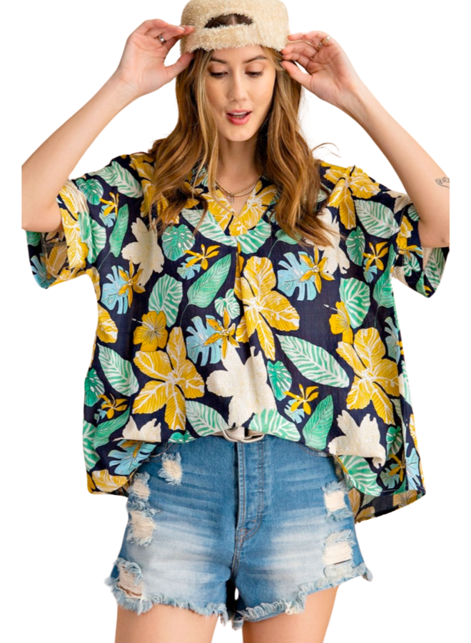 Sun Seeker Floral Top