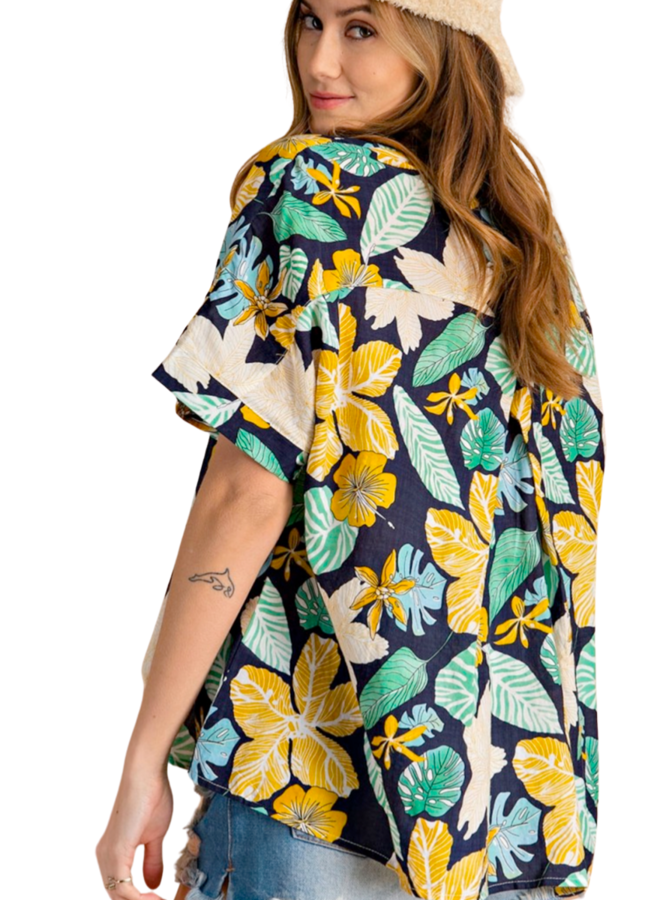 Sun Seeker Floral Top