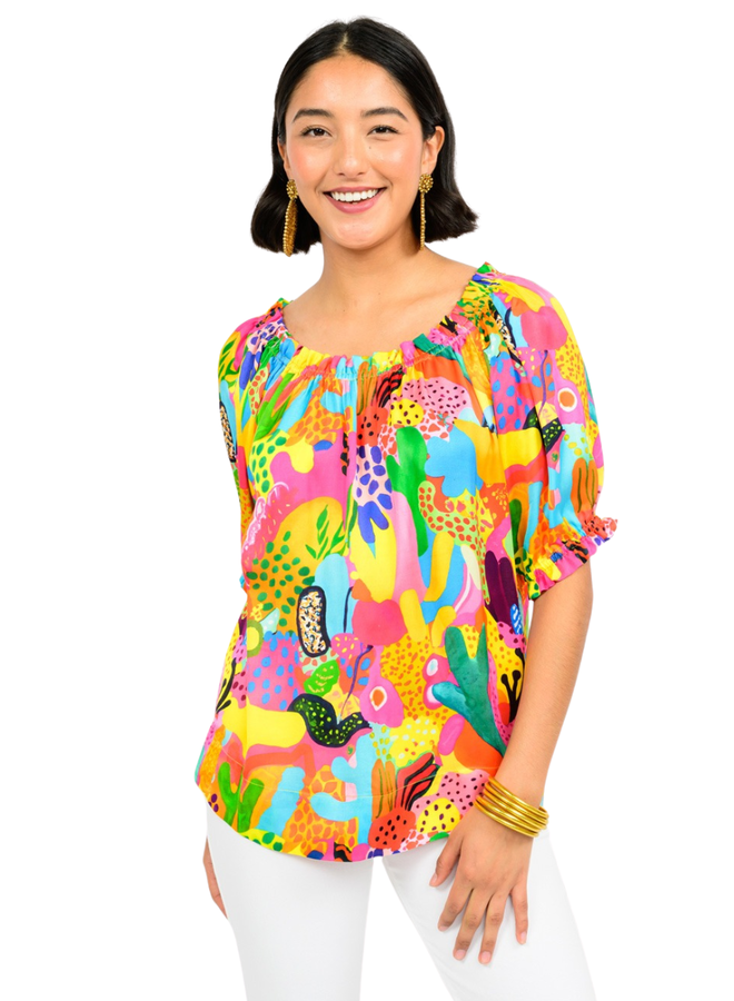 Ivy Jane Tropical Cactus Top