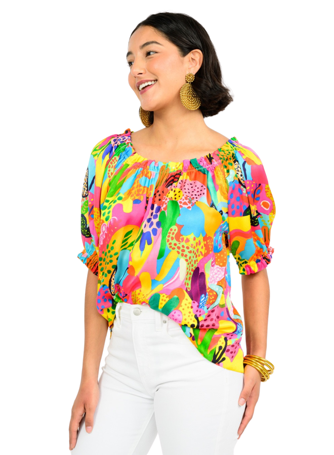 Ivy Jane Tropical Cactus Top