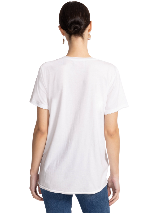 Johnny Was Florida Tee In White