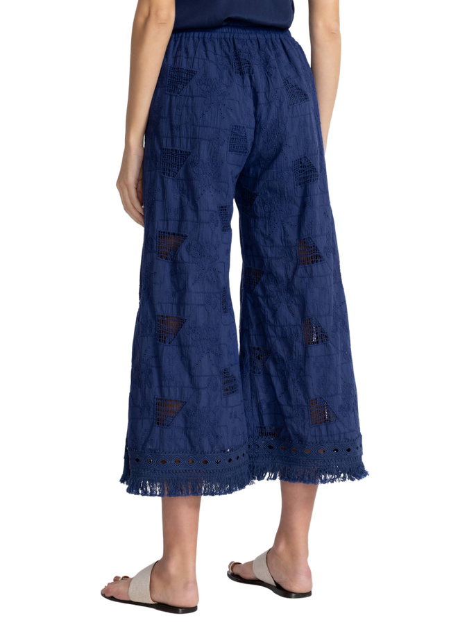Johnny Was Minca Pant Kimi in Blue Night