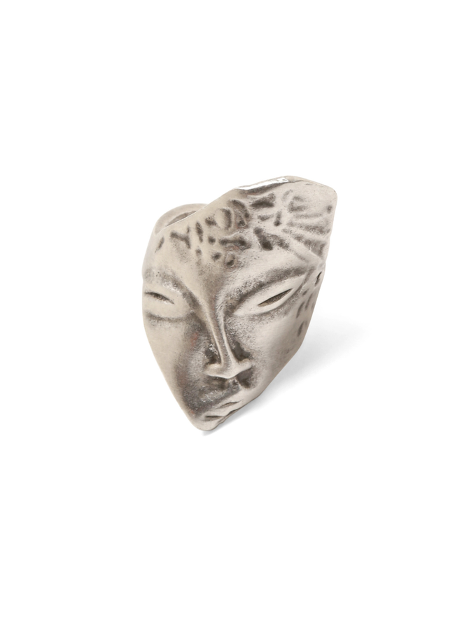 Handmade Adjustable Face Ring