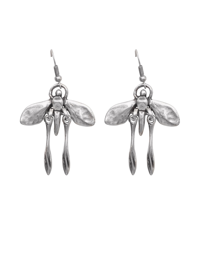 Pewter Fairy Earrings