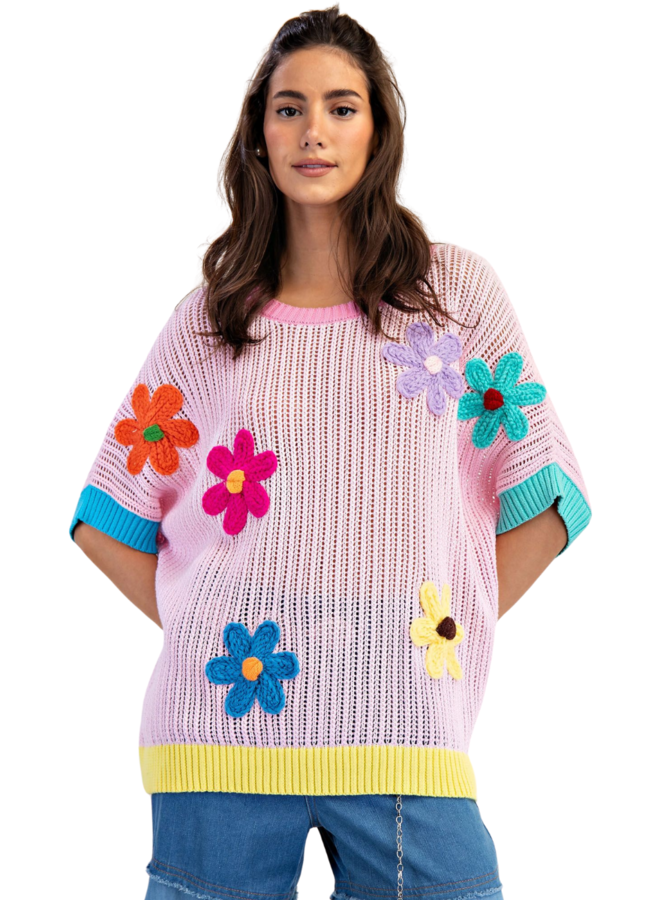Flower Power Sweater