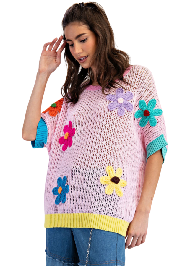 Flower Power Sweater