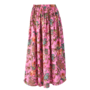Bird Maxi Skirt In Pinky