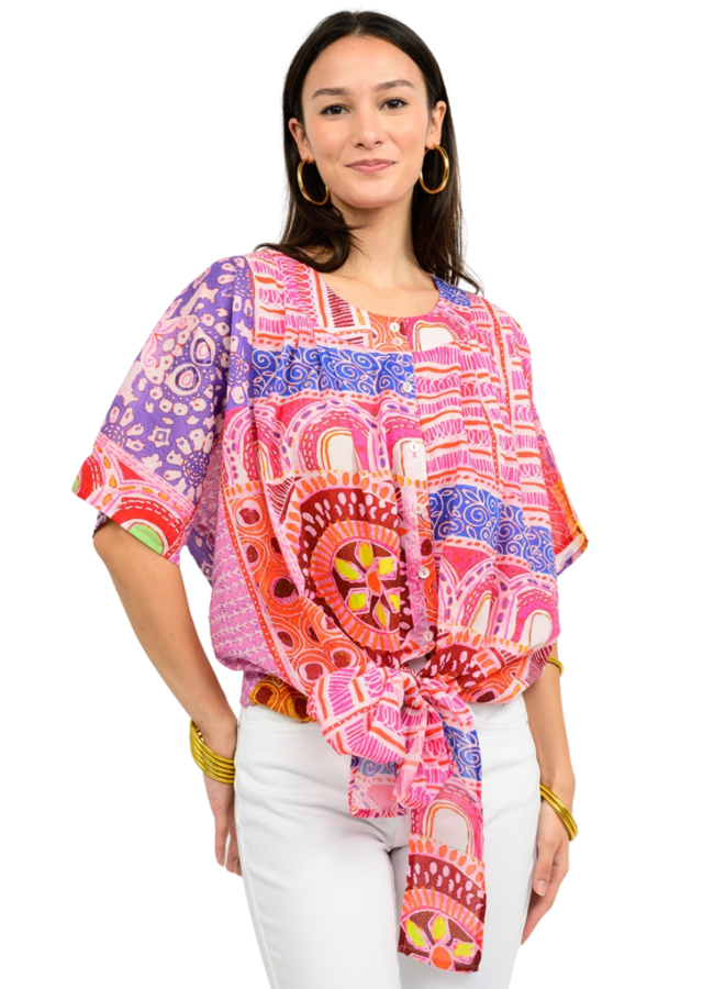 Ivy Jane Bold Tie Top
