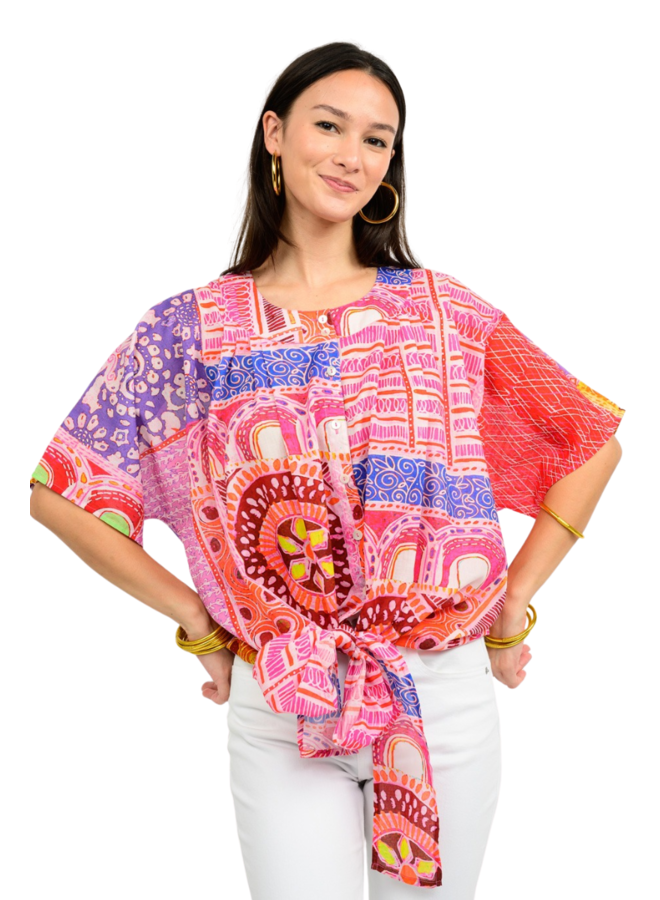 Ivy Jane Bold Tie Top