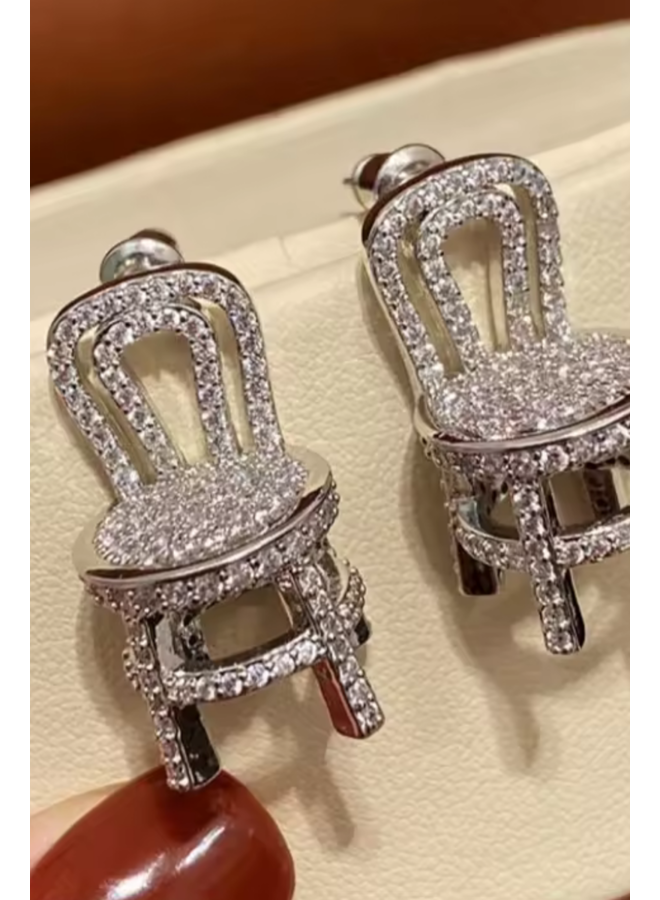 Take A Seat Earrings