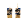 Rhythm Fringe Earrings In Midnight