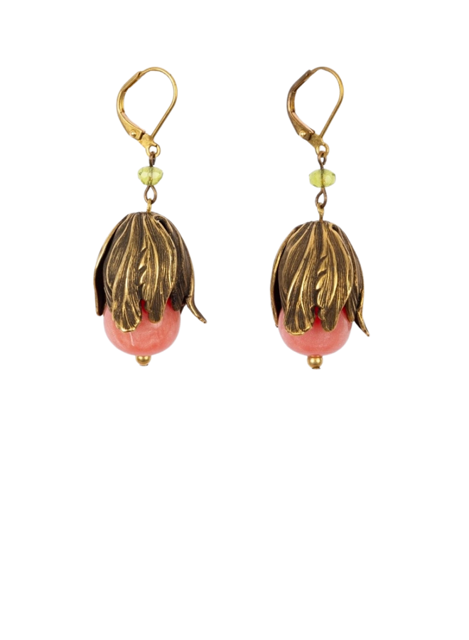 Vintage Tulip Earrings