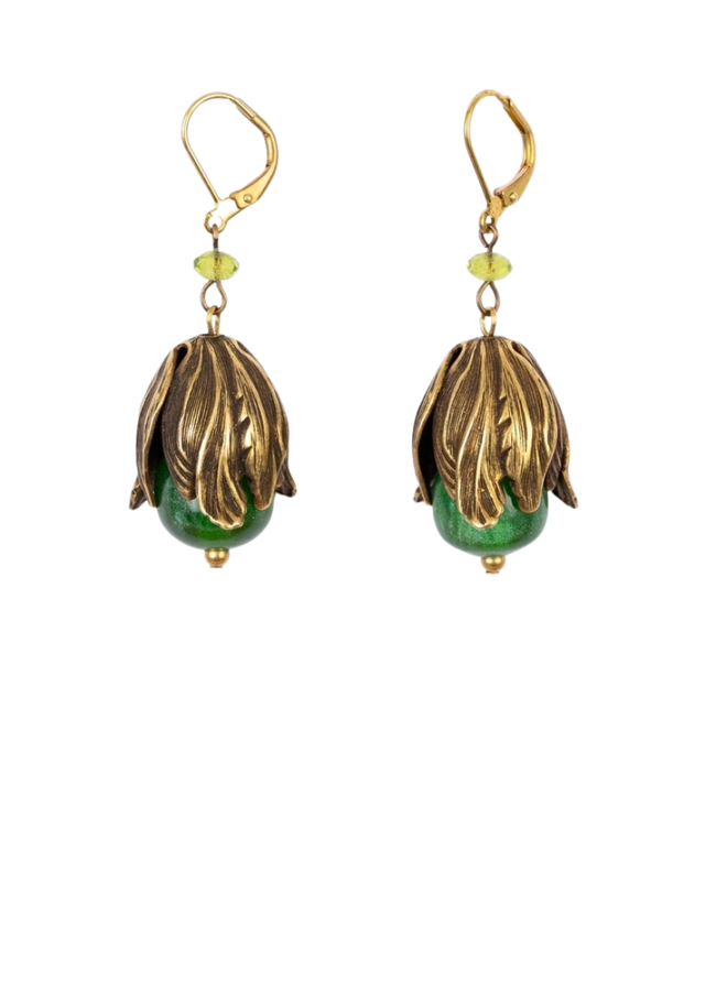 Vintage Tulip Earrings