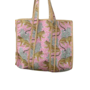 Cheetah Tote Bag in Pink