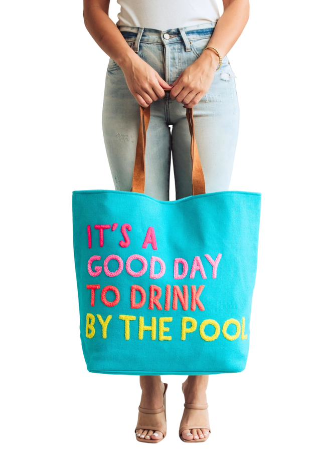 Drink By The Pool Tote
