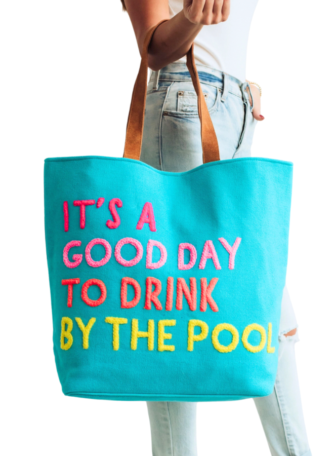 Drink By The Pool Tote