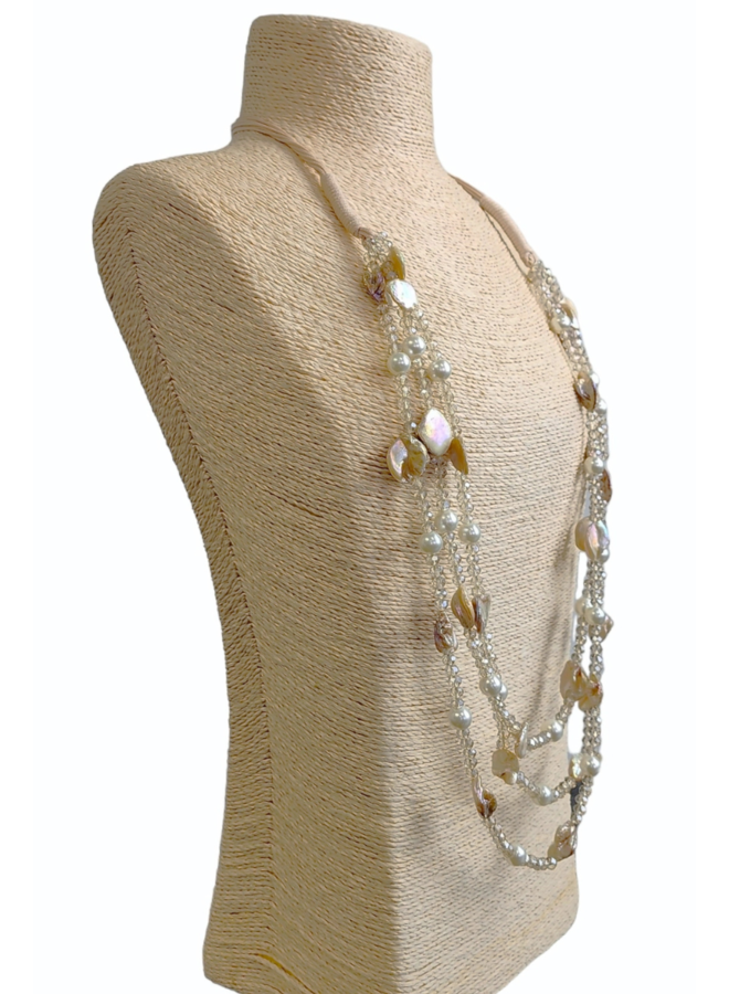 Latte Pearl Necklace