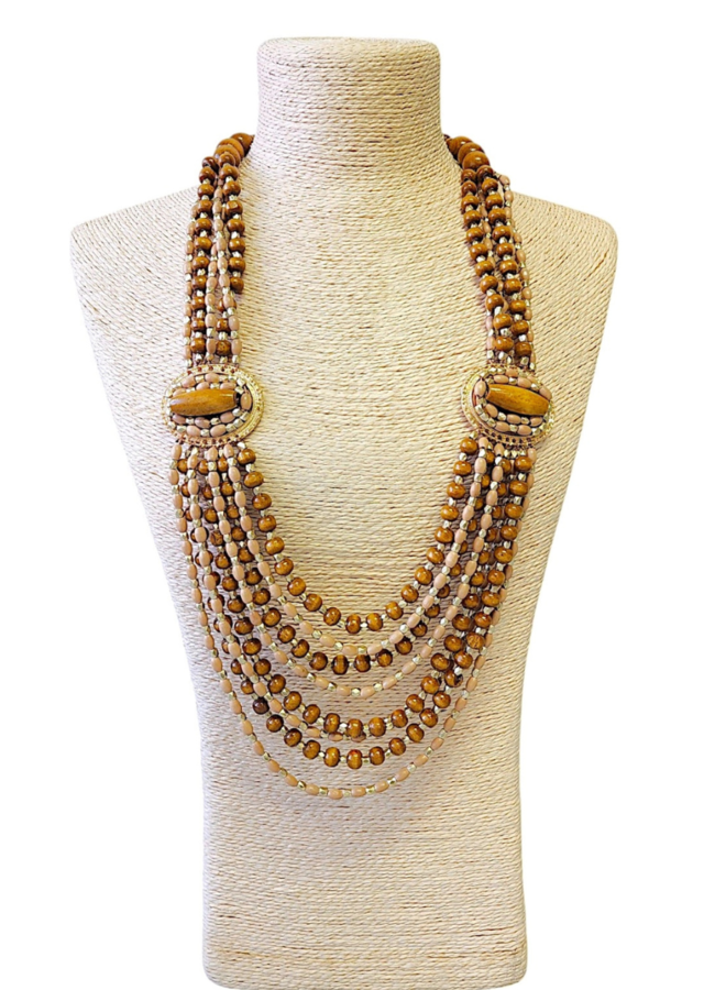 Ultimate Wood Bead Necklace