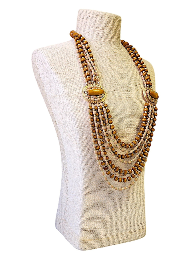 Ultimate Wood Bead Necklace
