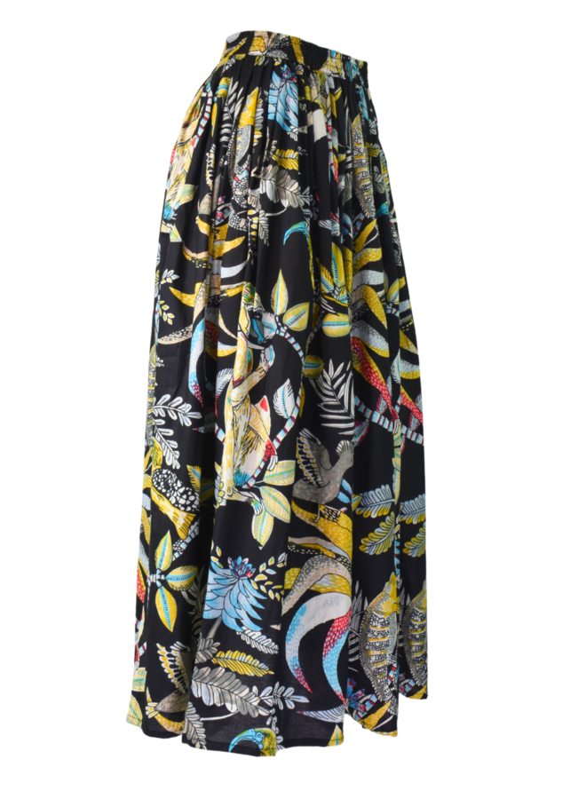 Monkey Maxi Skirt