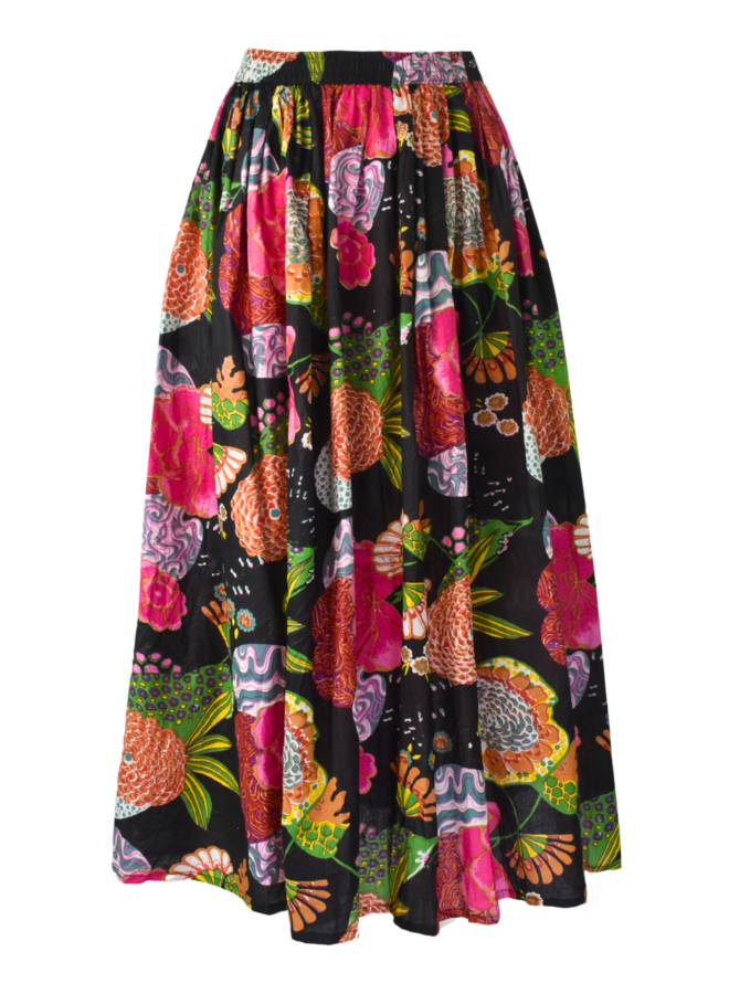 Floral Maxi Skirt