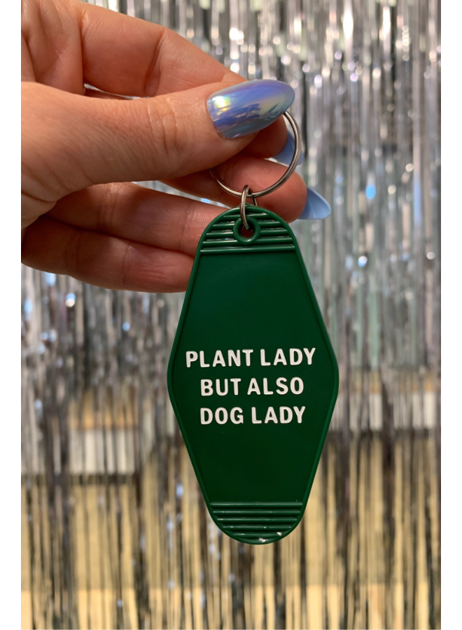 Plant Lady Keychain